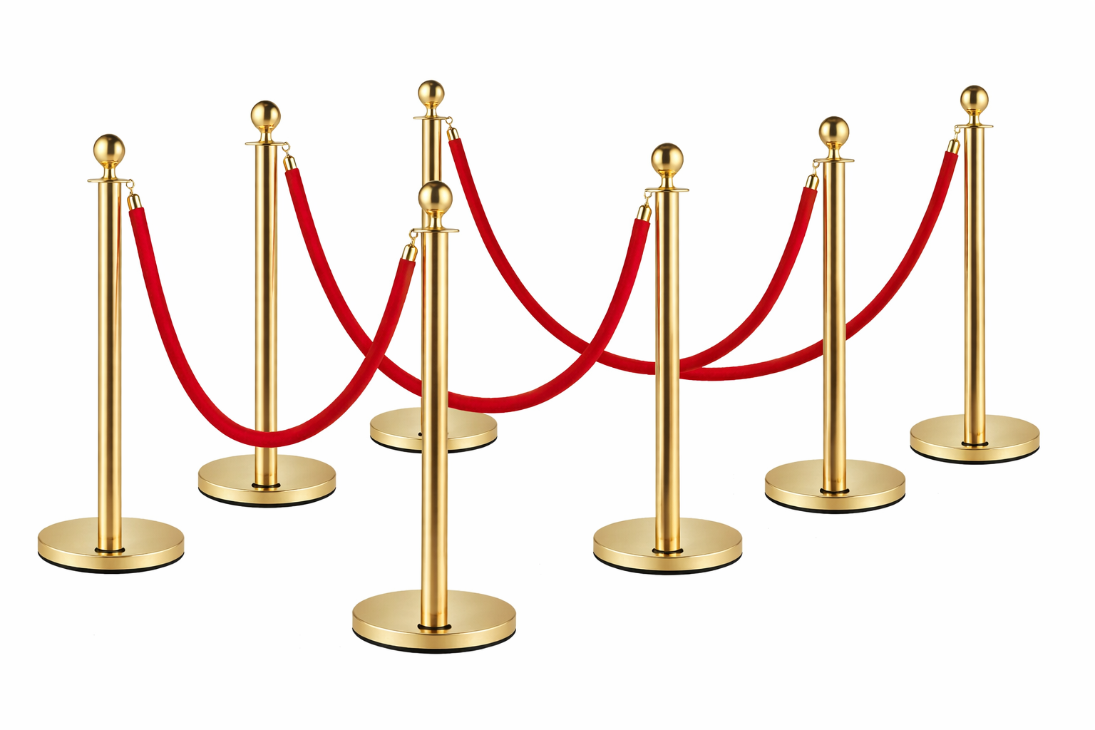Gold VIP Stanchion Rental