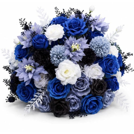 Flower ball — blue