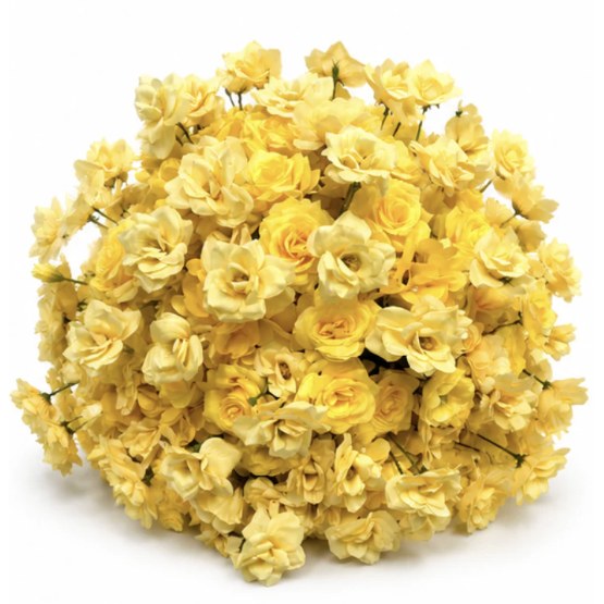 Flower ball — yellow